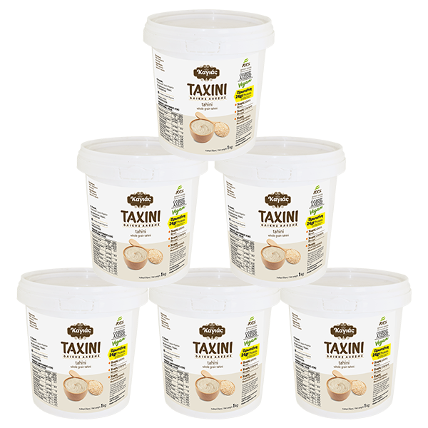Ταχίνι Ολικής Άλεσης 6kg – Σετ 6 x 1kg